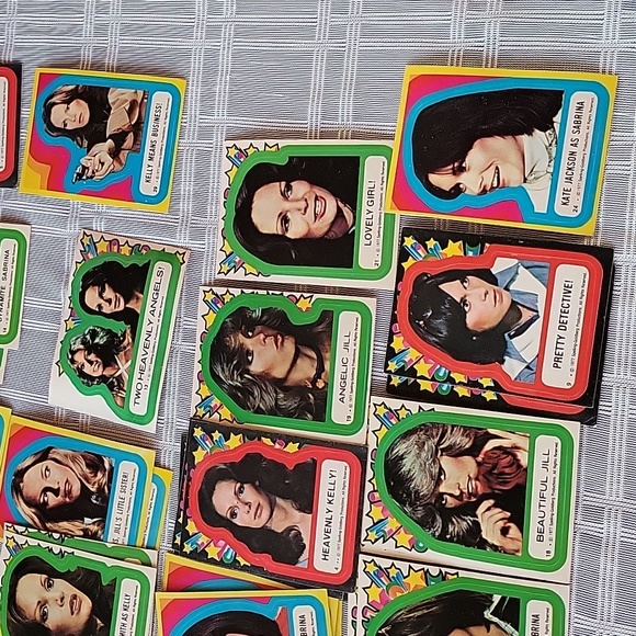 70 Charlie's Angels 1977 Stickers - Picture 9 of 15